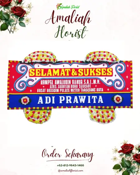 Papan Bunga Ucapan Selamat Klender